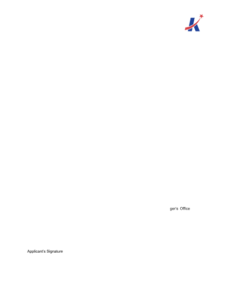First page of the Fireworks Public Display Permit Application