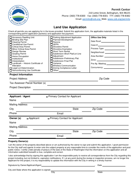 First page of the Short-Term Rental Permit Application