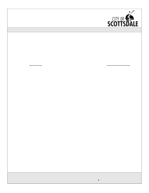 First page of the Preliminary Plat Notification Affidavit