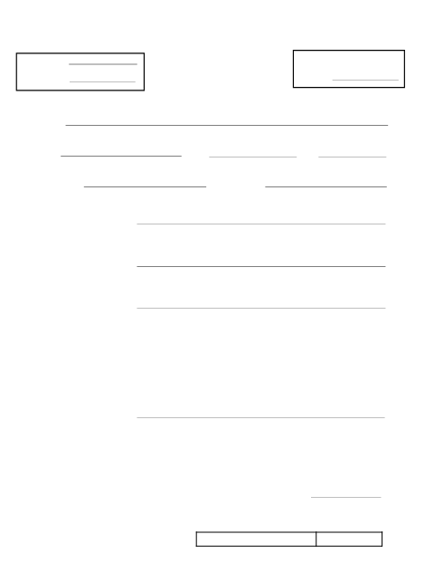 First page of the Certificate of Occupancy Application