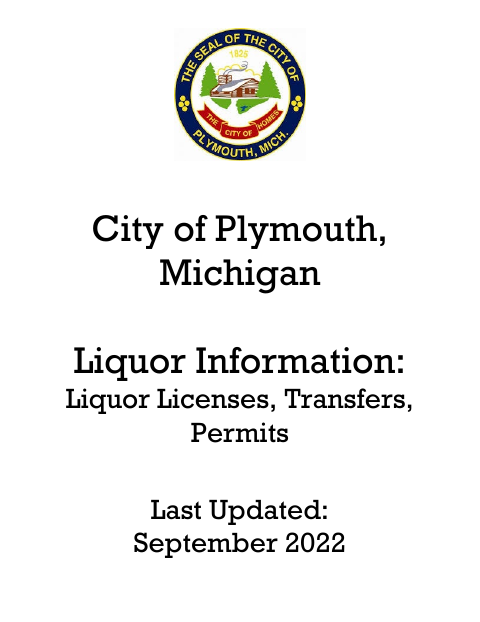 First page of the Liquor License Review Committee Application