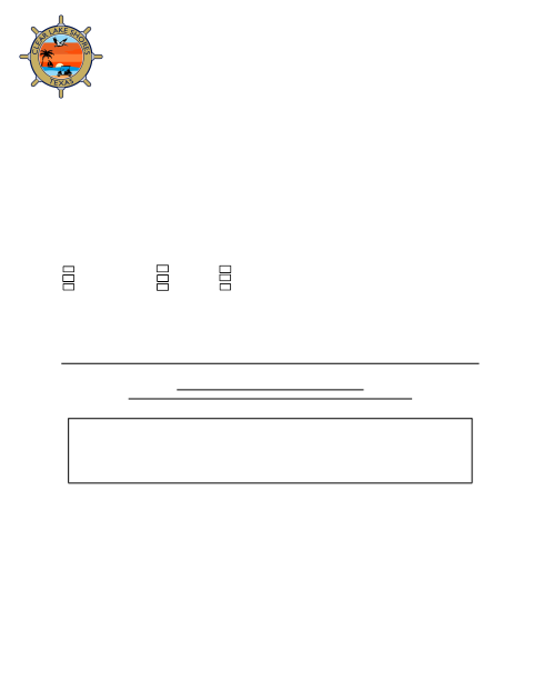 First page of the Building Permit Application