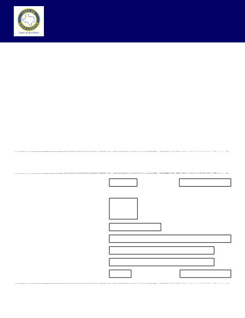 First page of the Storm Shelter Registration