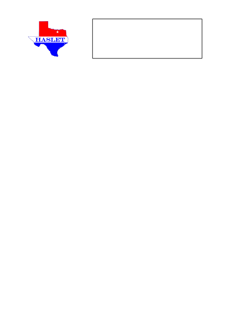First page of the Preliminary Plat Application