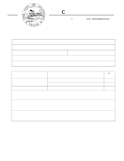 First page of the Zoning Verification Letter Request