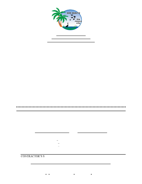 First page of the Sign Permit Application