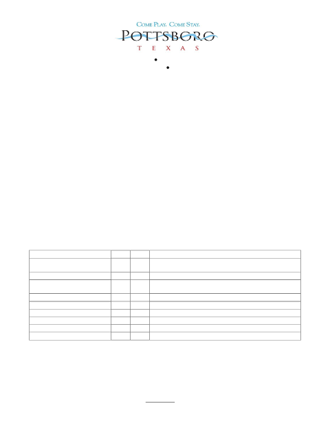 First page of the Certificate of Occupancy Application (Commercial)