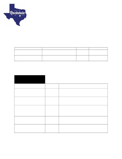 First page of the Building Permit Application
