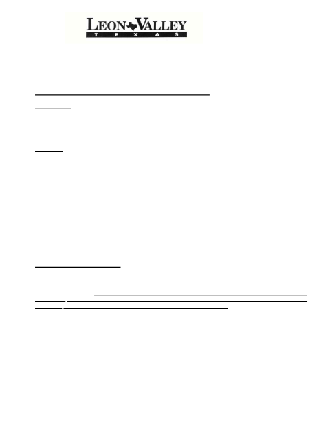 First page of the Non-Specified Use Application