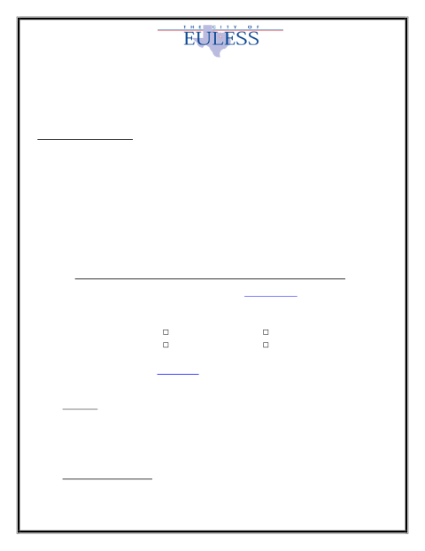 First page of the Storm Shelter Application