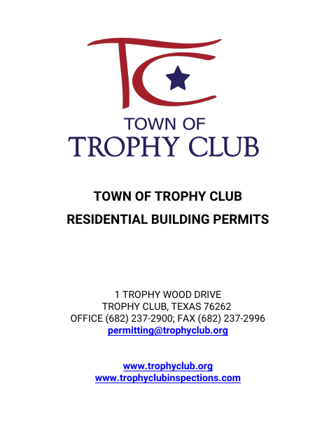 First page of the Single Family Residential Remodel, Addition or Accessory Structure Permit Application