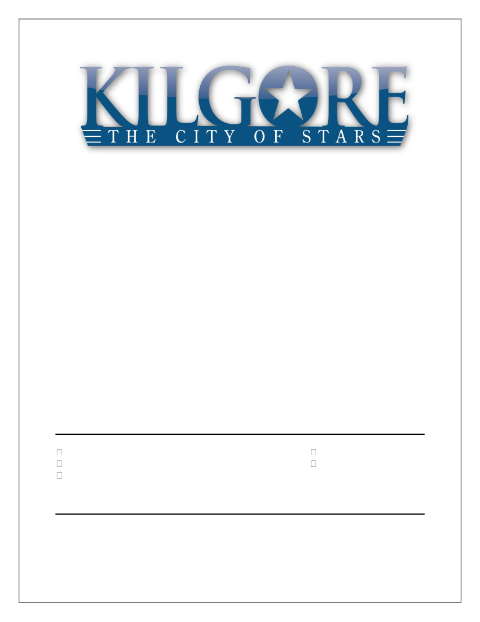 First page of the Subdivision Plat Application
