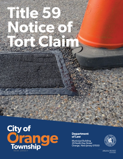 First page of the Title 59 Notice Of Tort Claim