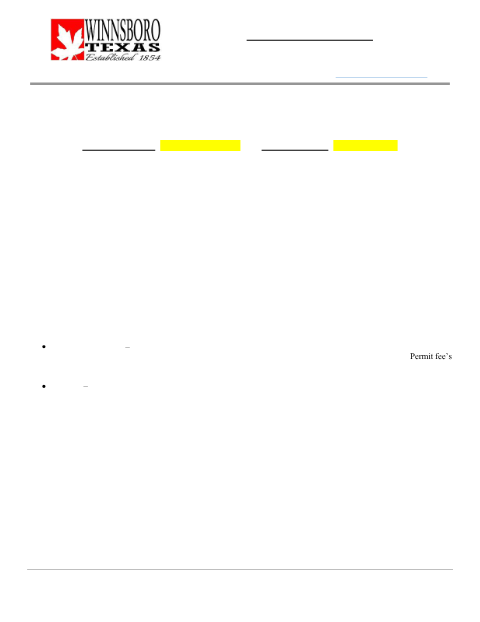 First page of the Garage Sale Application