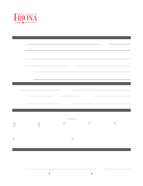 First page of the Mobile Food Vendor: Operational Permit Application