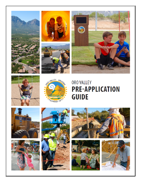 First page of the Pre-Application Process Guide