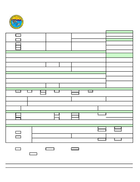 First page of the Business License Application