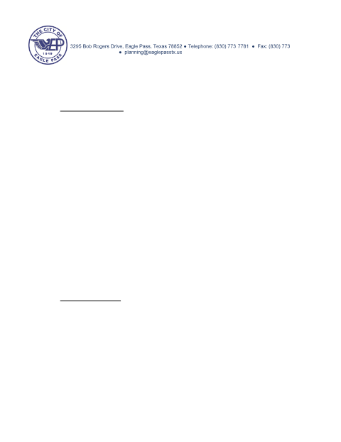 First page of the Zoning Determination Request Form (ZBAA)