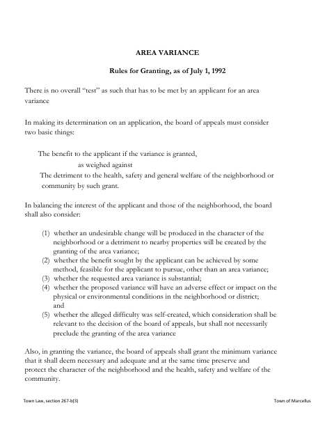 First page of the Zoning Appeal and Interpretation Application