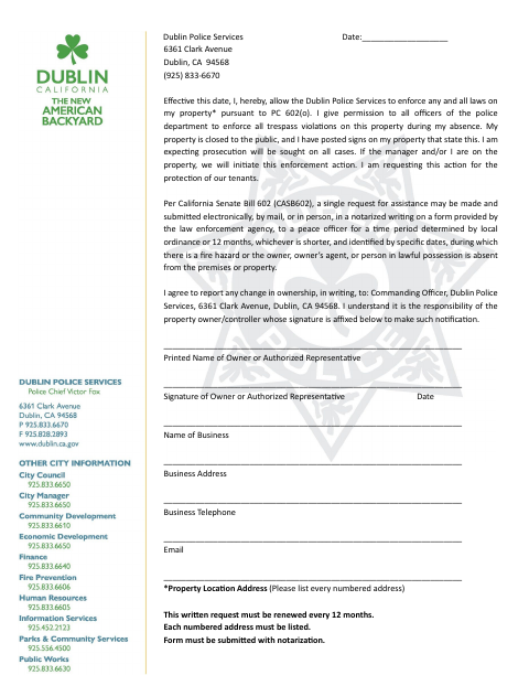 First page of the Open-Ended Complaint Form Letter