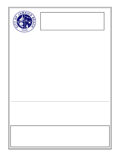 First page of the Dumpster Permit Application