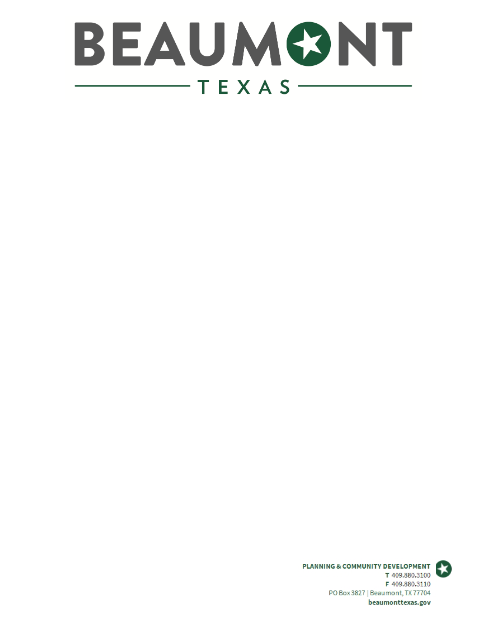 First page of the Planning/Zoning Case Signature Sheet