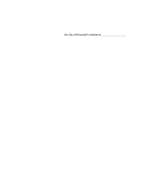 First page of the Zoning Amendment Application