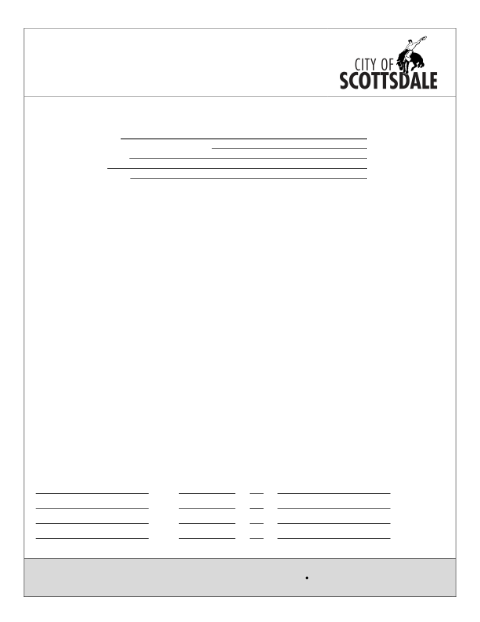 First page of the Affidavit of Authorization to Act for Property Owner