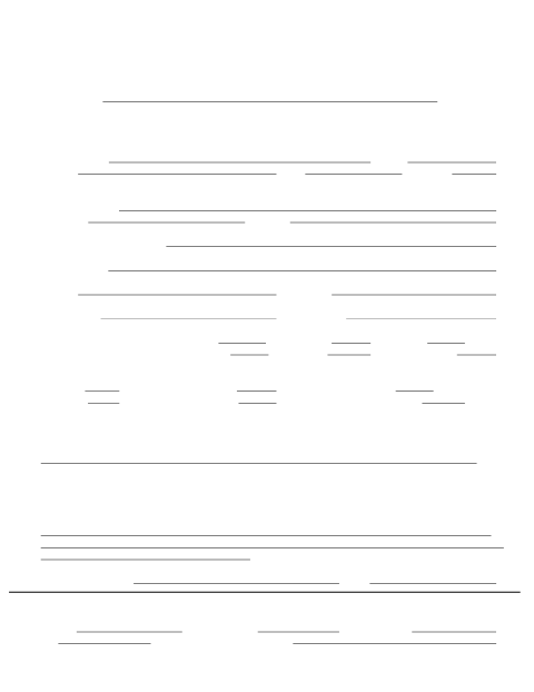 First page of the Manufactured Home Installation Permit Application
