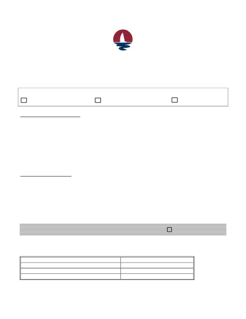 First page of the Take Area Sublease Program Application for Appeal