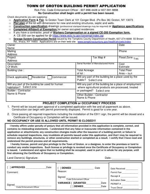 First page of the Workers’ Compensation Exemption Affidavit