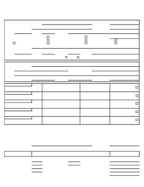First page of the Residential Permit Application