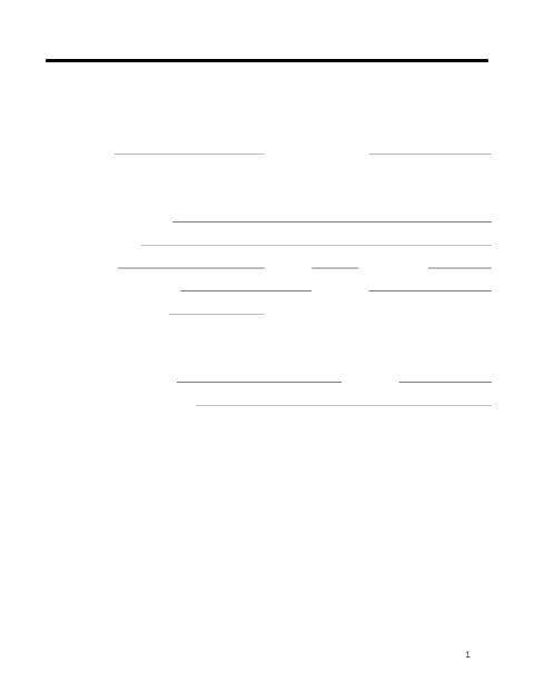 First page of the Notice of Claim Form