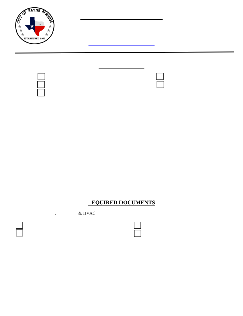 First page of the Contractor Registration