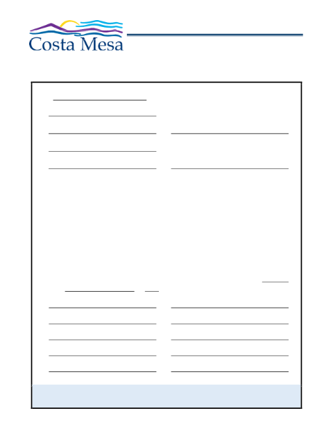 First page of the Declaration of Authorization for Agents to Apply for Permits