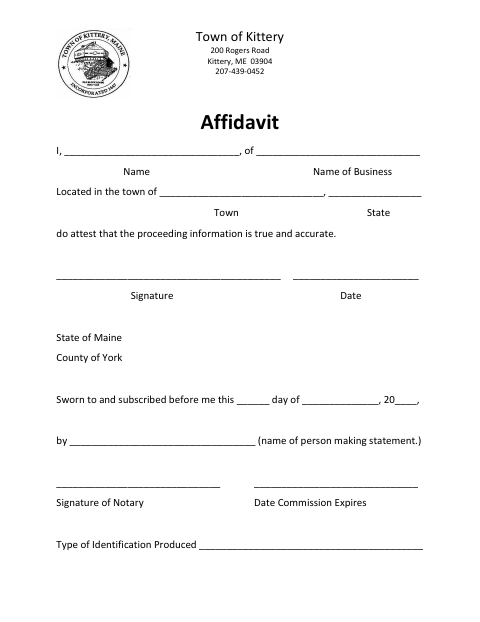 First page of the Marijuana Business Owner Affidavit