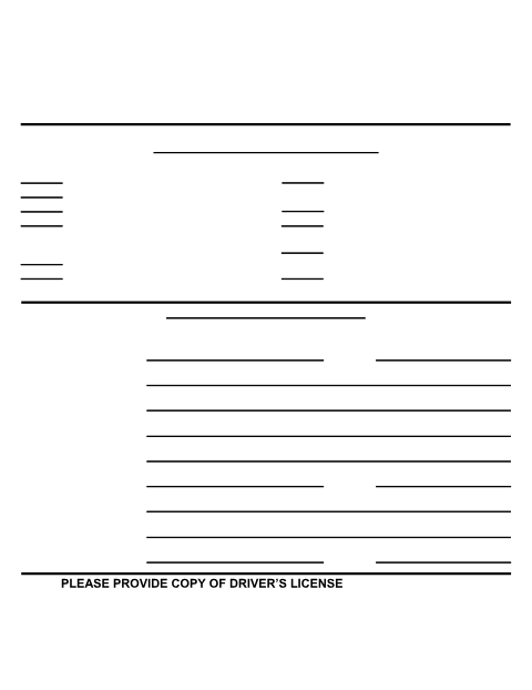 First page of the Contractor Registration Form