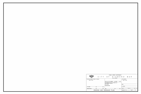 First page of the Grading Title Block