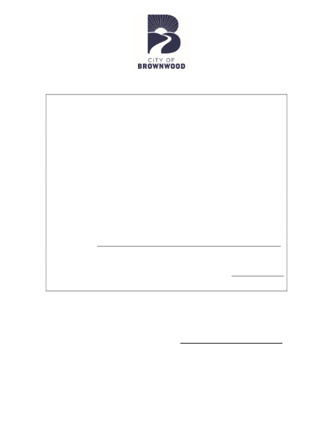 First page of the Contractor/Vendor Registration