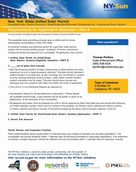 First page of the Energy Eligibility Checklist – Part B