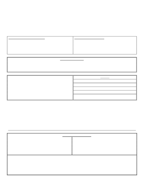 First page of the Building Permit Application