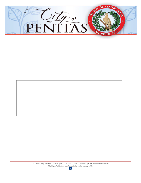 First page of the Beer and Wine License Permit Application