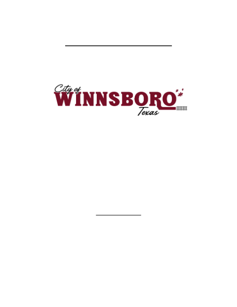 First page of the Residential Construction Permit Packet