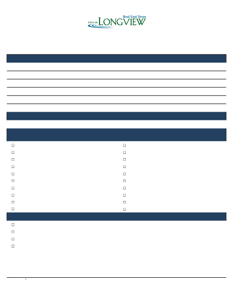 First page of the Contractor Registration / Renewal