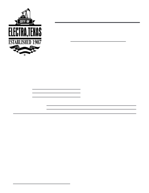 First page of the Application for Design Review