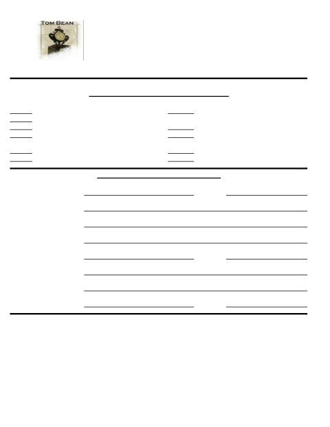 First page of the Contractor Registration Form
