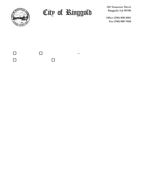 First page of the Malt Beverage and Wine License Application