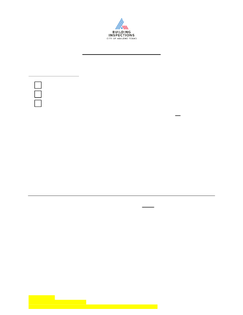 First page of the Asbestos Survey Verification