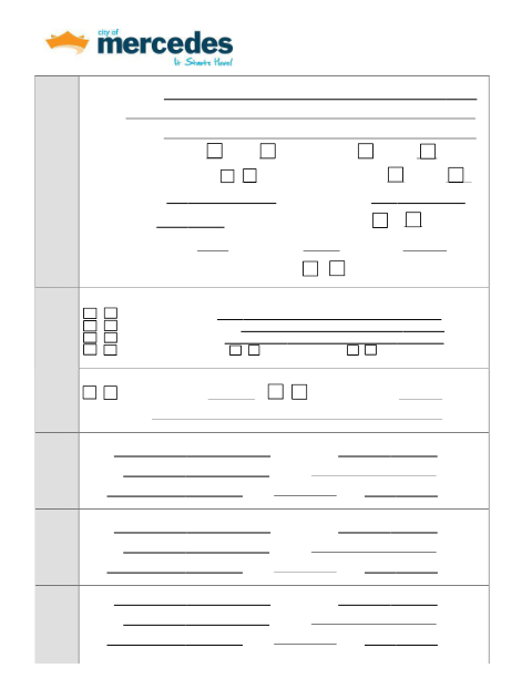 First page of the Application for Subdivision Review