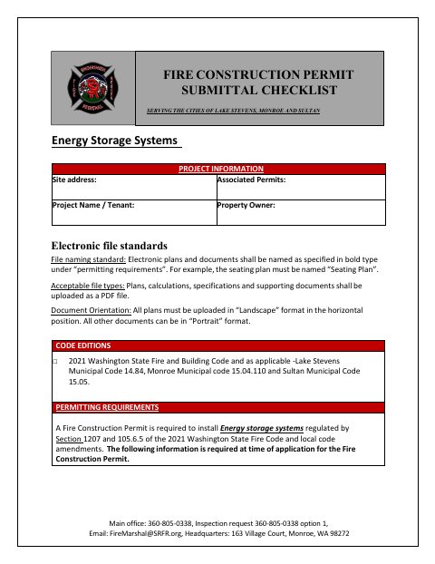 First page of the Energy Storage Systems